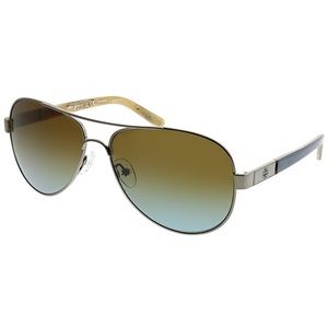 Tory Burch TY6010 Aviator Polarized Sunglasses